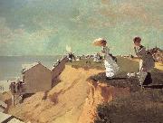Winslow Homer New Jersey shore long Tibin oil painting artist